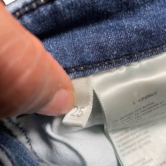 L’Agence Jeans Womens 25 Jean Margot Skinny Light Vintage - Picture 7 of 7